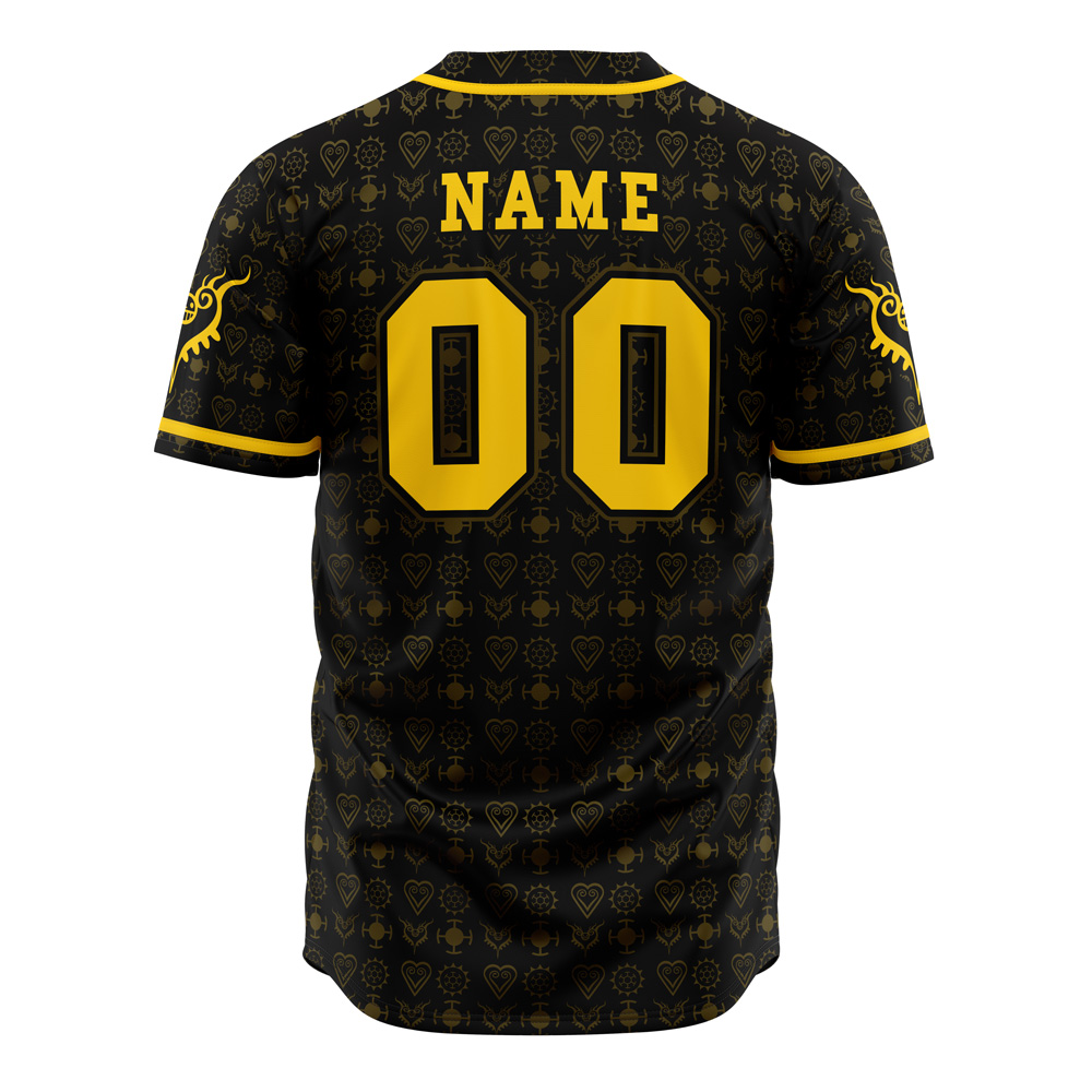 Mckenzieshoponline Heart Pirates Law One Piece Personalized Baseball Jersey For Fans - Image 3