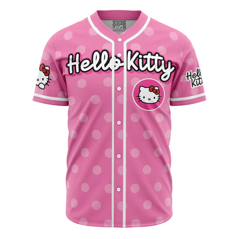 Mckenzieshoponline Hello Kitty Sanrio Personalized Baseball Jersey For Fans