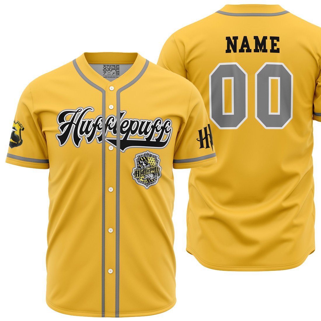 Mckenzieshoponline Hufflepuff House Harry Potter Personalized Baseball Jersey For Fans