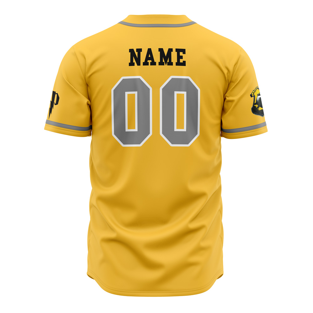 Mckenzieshoponline Hufflepuff House Harry Potter Personalized Baseball Jersey For Fans - Image 3