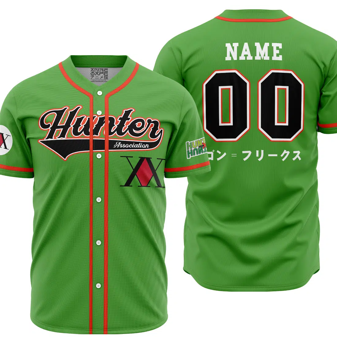 Mckenzieshoponline Hunter Association Hunter X Hunter Personalized Baseball Jersey For Fans