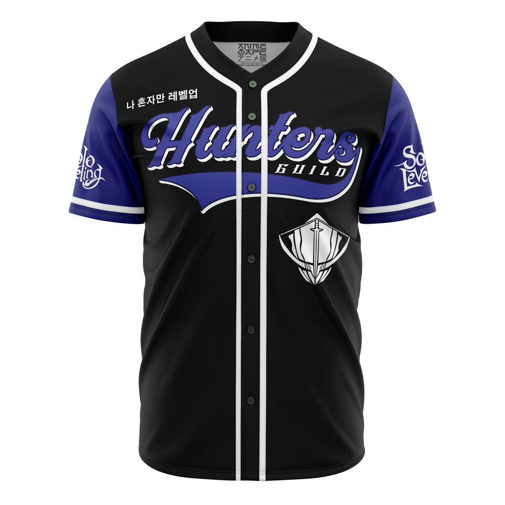 Mckenzieshoponline Hunters Guild Solo Leveling Personalized Baseball Jersey For Fans