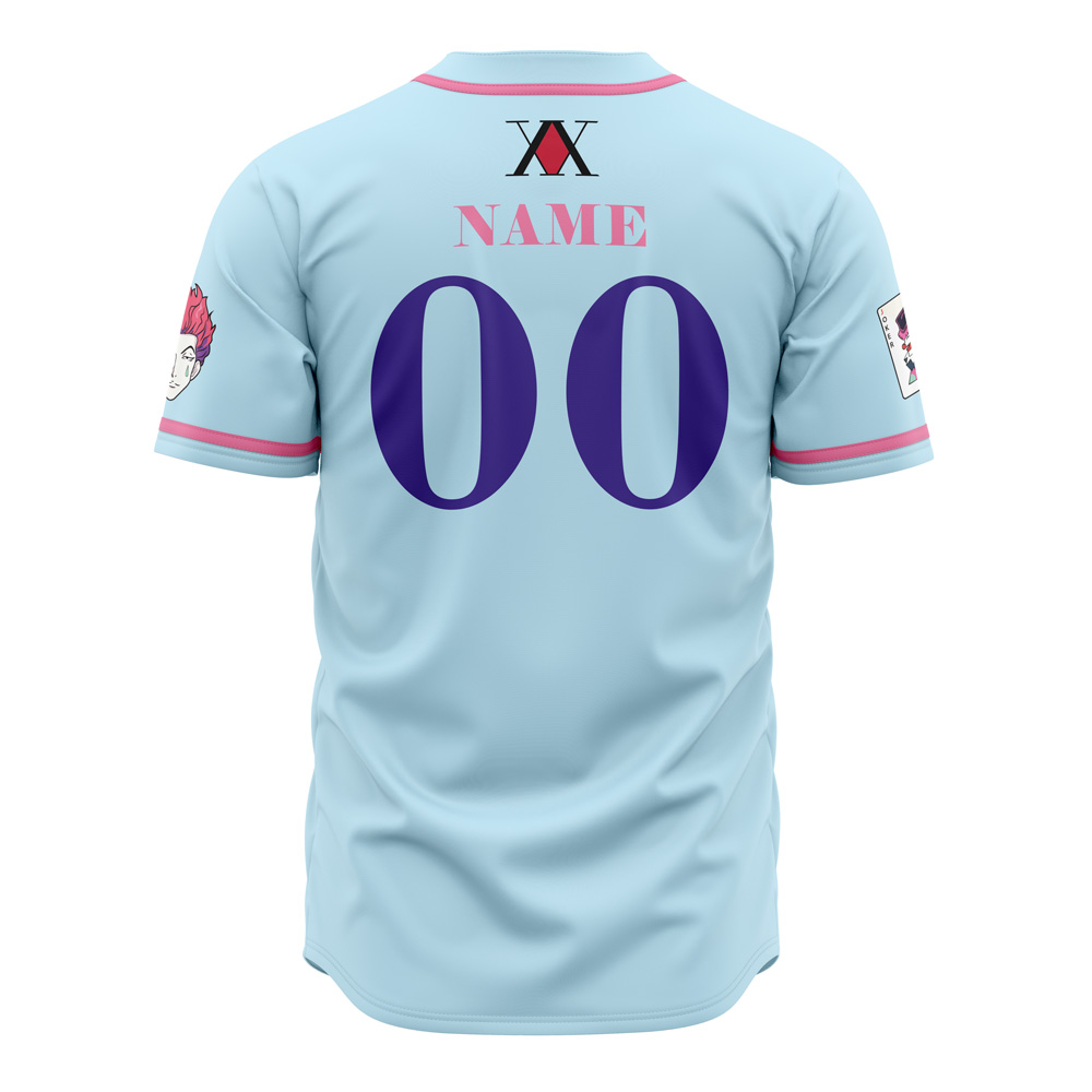 Mckenzieshoponline Hypnotic Eye Hisoka Hunter X Hunter Personalized Baseball Jersey For Fans - Image 3