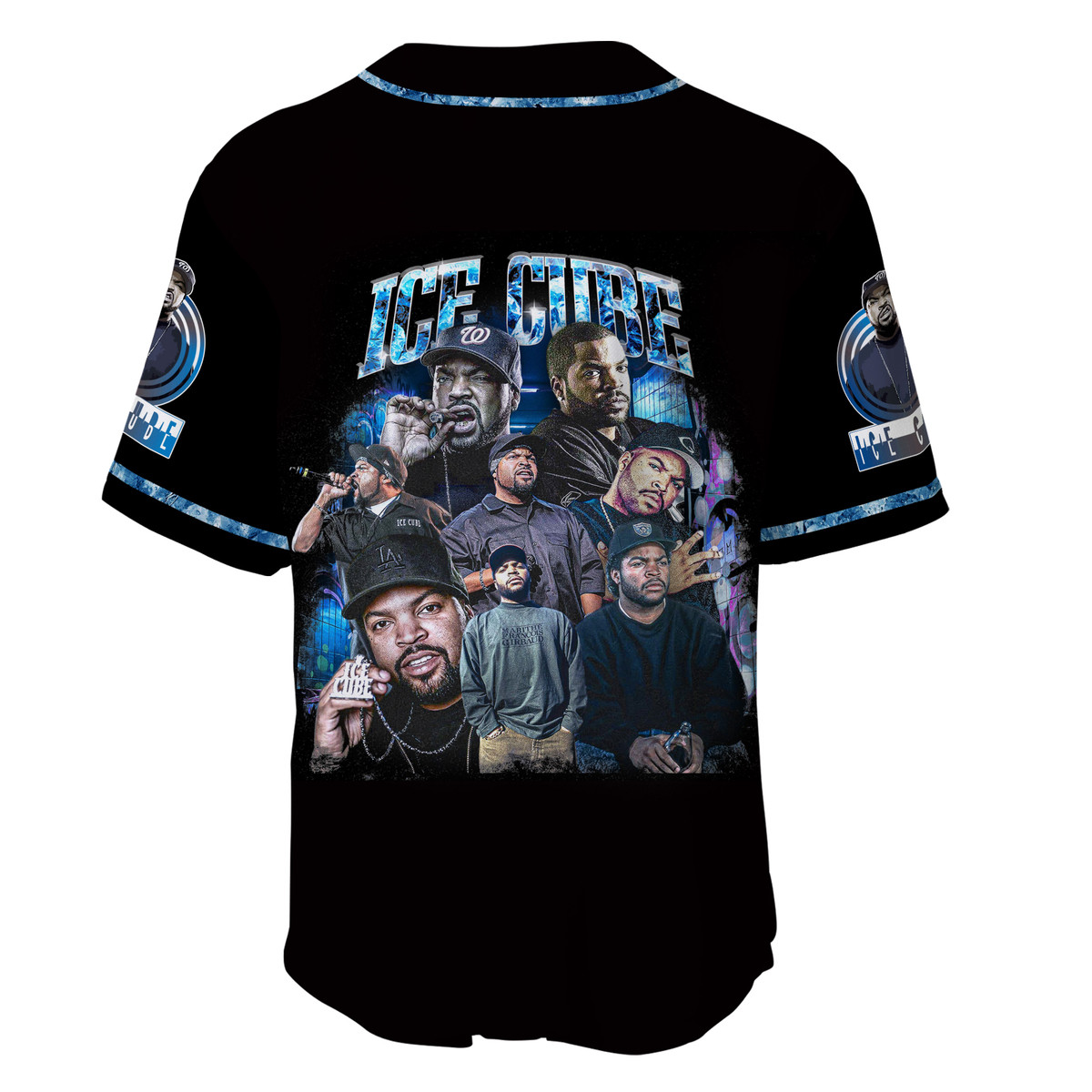 Jerseytrend Ice Cube O'Shea Jackson Sr. Personalized Baseball Jersey For Fans - Image 4