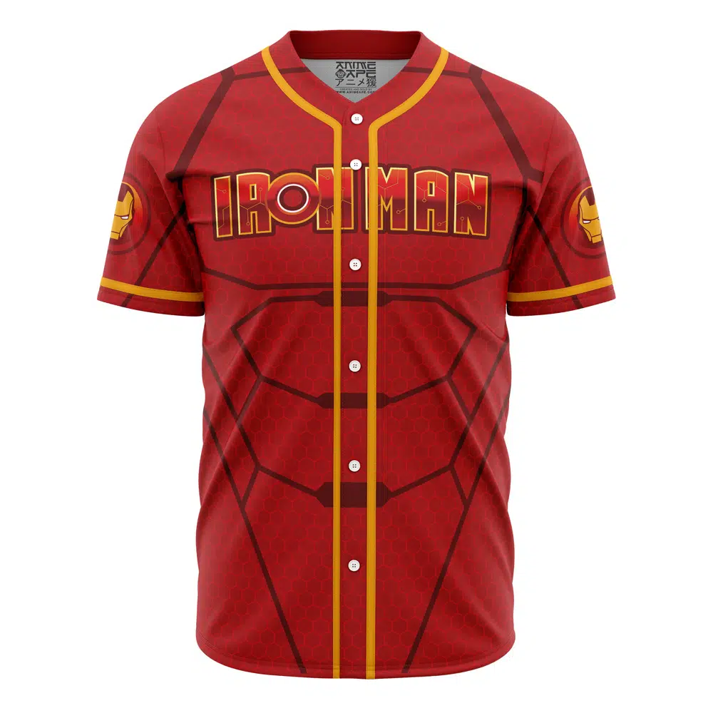 Mckenzieshoponline Ironman Marvel Personalized Baseball Jersey For Fans