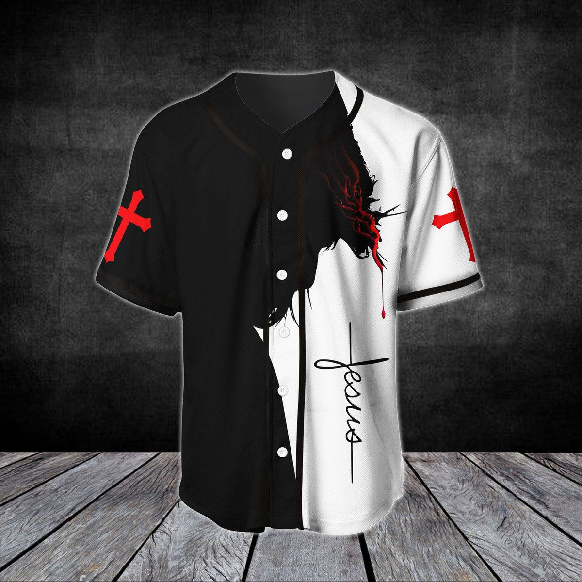 Jerseytrend Jesus Personalized Baseball Jersey For Fans - Image 3