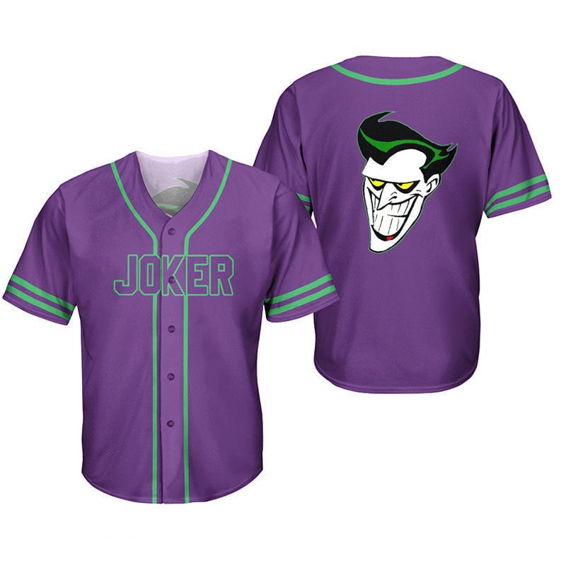 Mckenzieshoponline Joker Movies Personalized Baseball Jersey For Fans