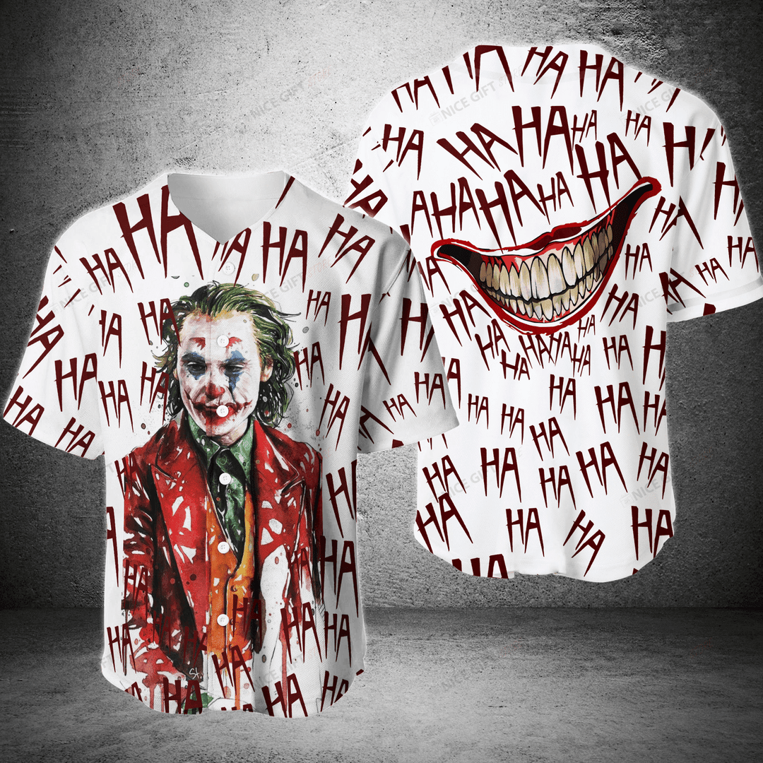 Mckenzieshoponline Joker Movies Personalized Baseball Jersey For Fans