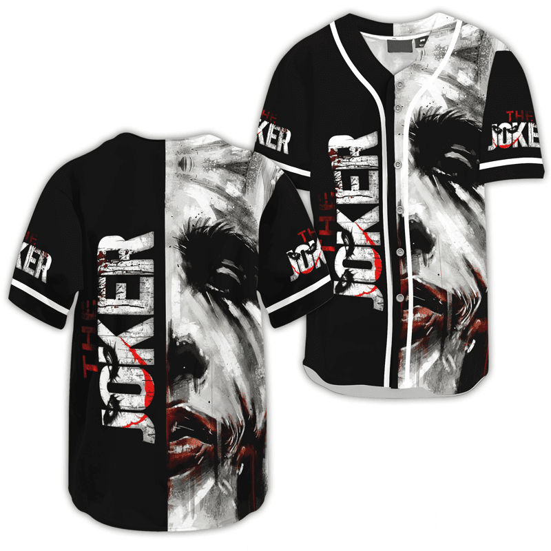 Mckenzieshoponline Joker Movies Personalized Baseball Jersey For Fans