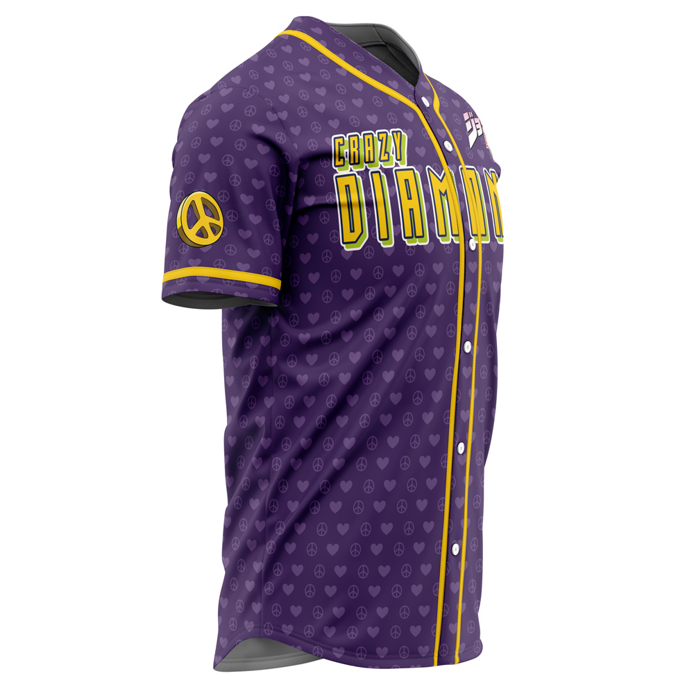 Mckenzieshoponline Josuke Shining Diamond Jojos Bizarre Adventure Personalized Baseball Jersey For Fans - Image 4
