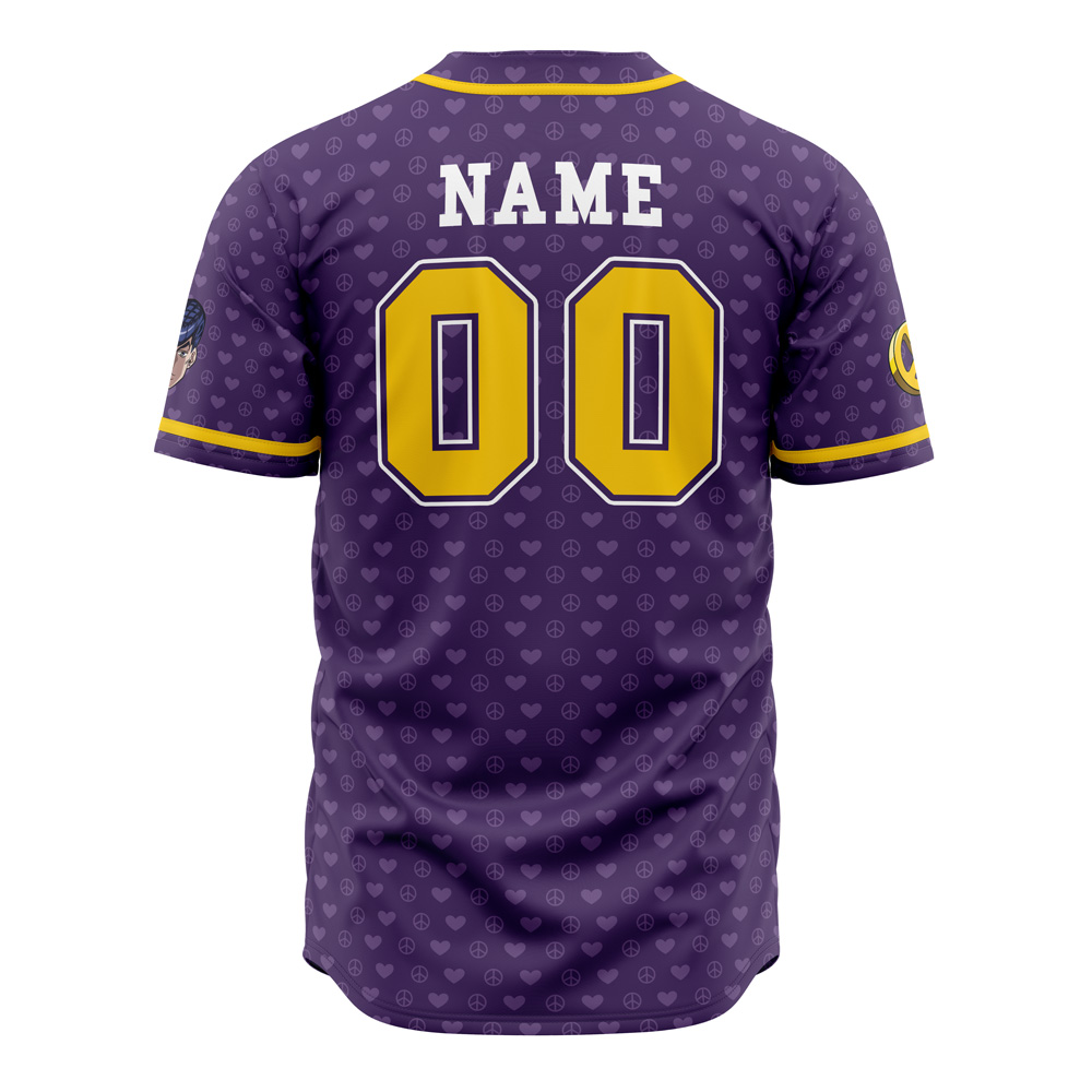 Mckenzieshoponline Josuke Shining Diamond Jojos Bizarre Adventure Personalized Baseball Jersey For Fans - Image 3