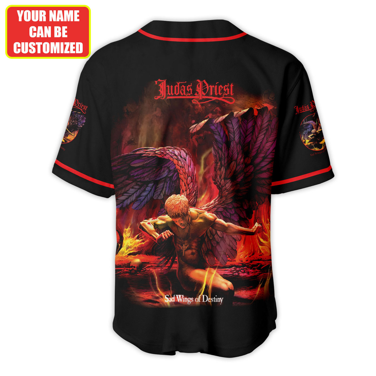 Jerseytrend Judas Priest Band Personalized Baseball Jersey For Fans - Image 6