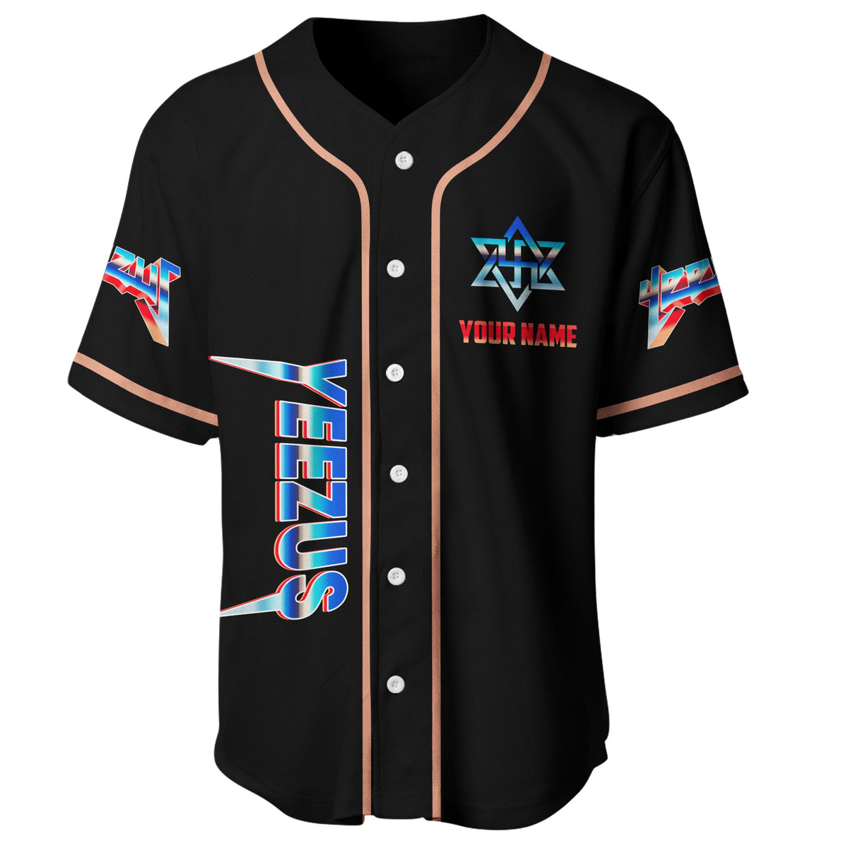 Jerseytrend Kanye West Yeezus Personalized Baseball Jersey For Fans - Image 5