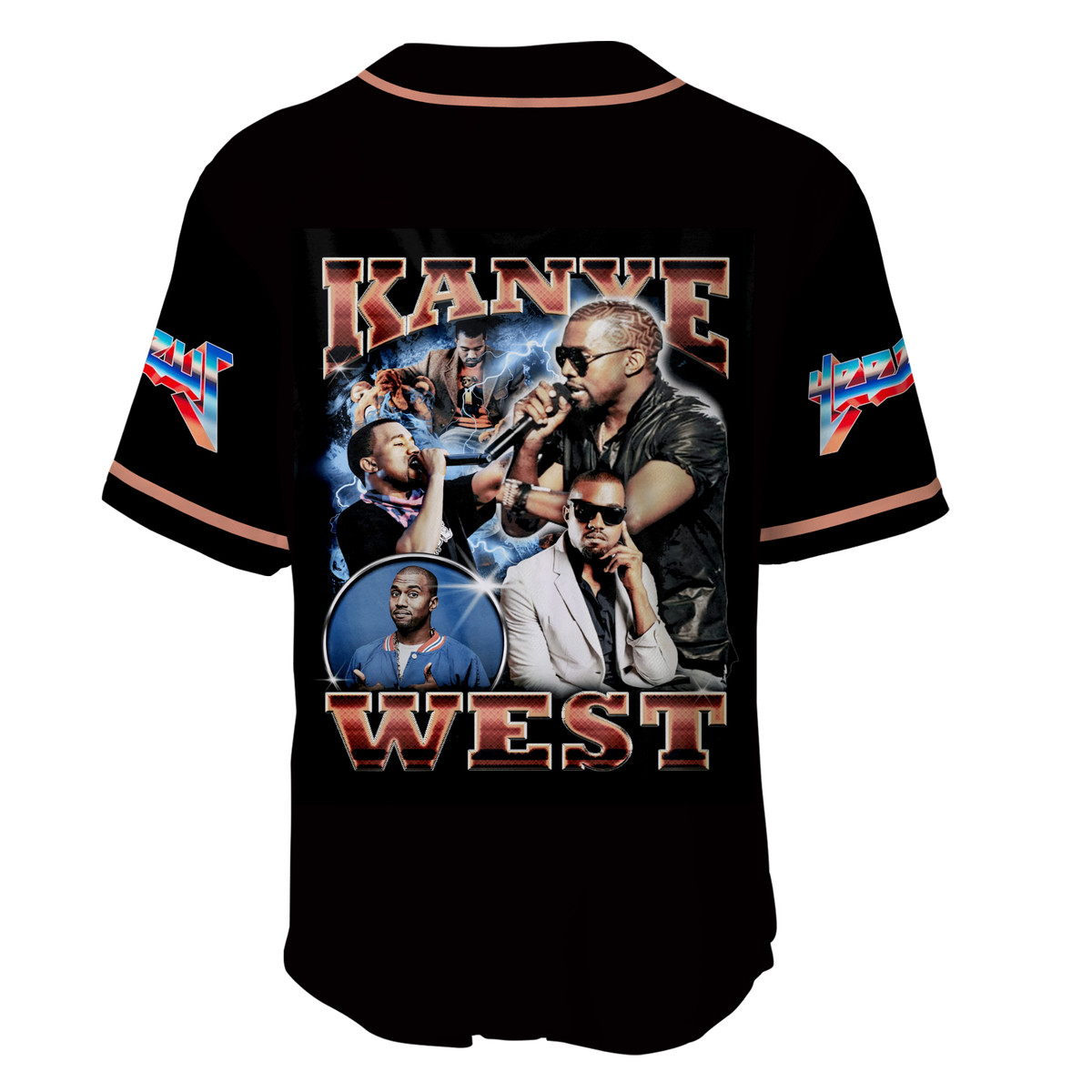 Jerseytrend Kanye West Yeezus Personalized Baseball Jersey For Fans - Image 4
