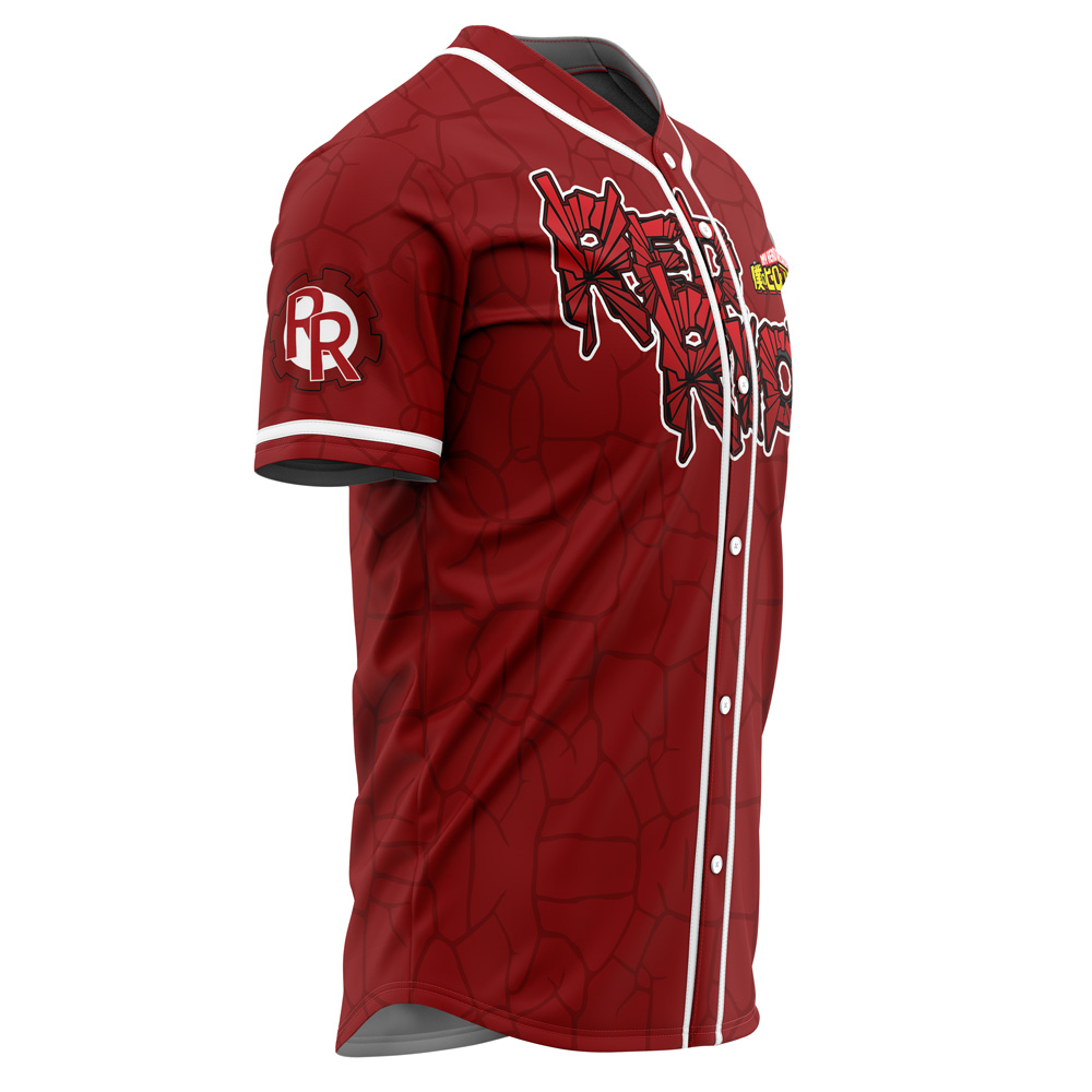 Mckenzieshoponline Kirishima Red Riot My Hero Academia Personalized Baseball Jersey For Fans - Image 4