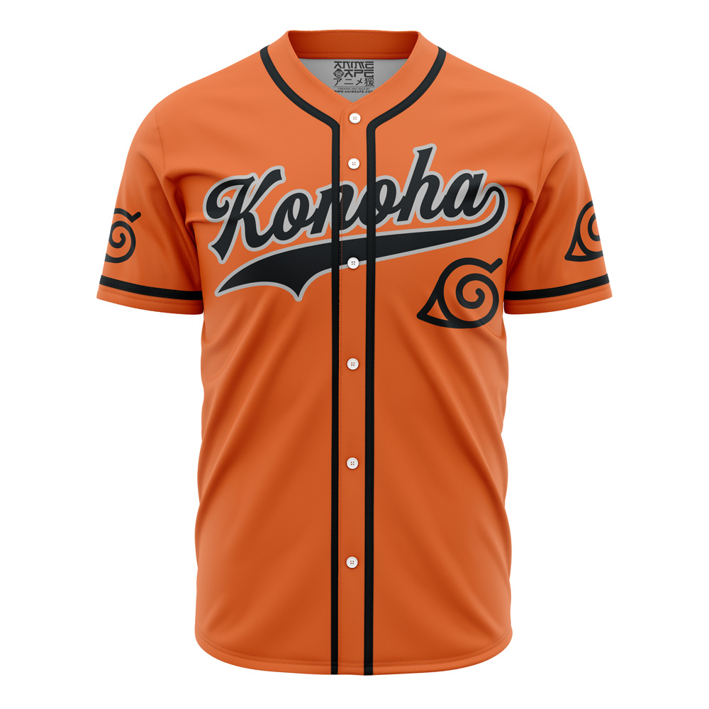 Mckenzieshoponline Konoha Uzumaki Shippuden Personalized Baseball Jersey For Fans