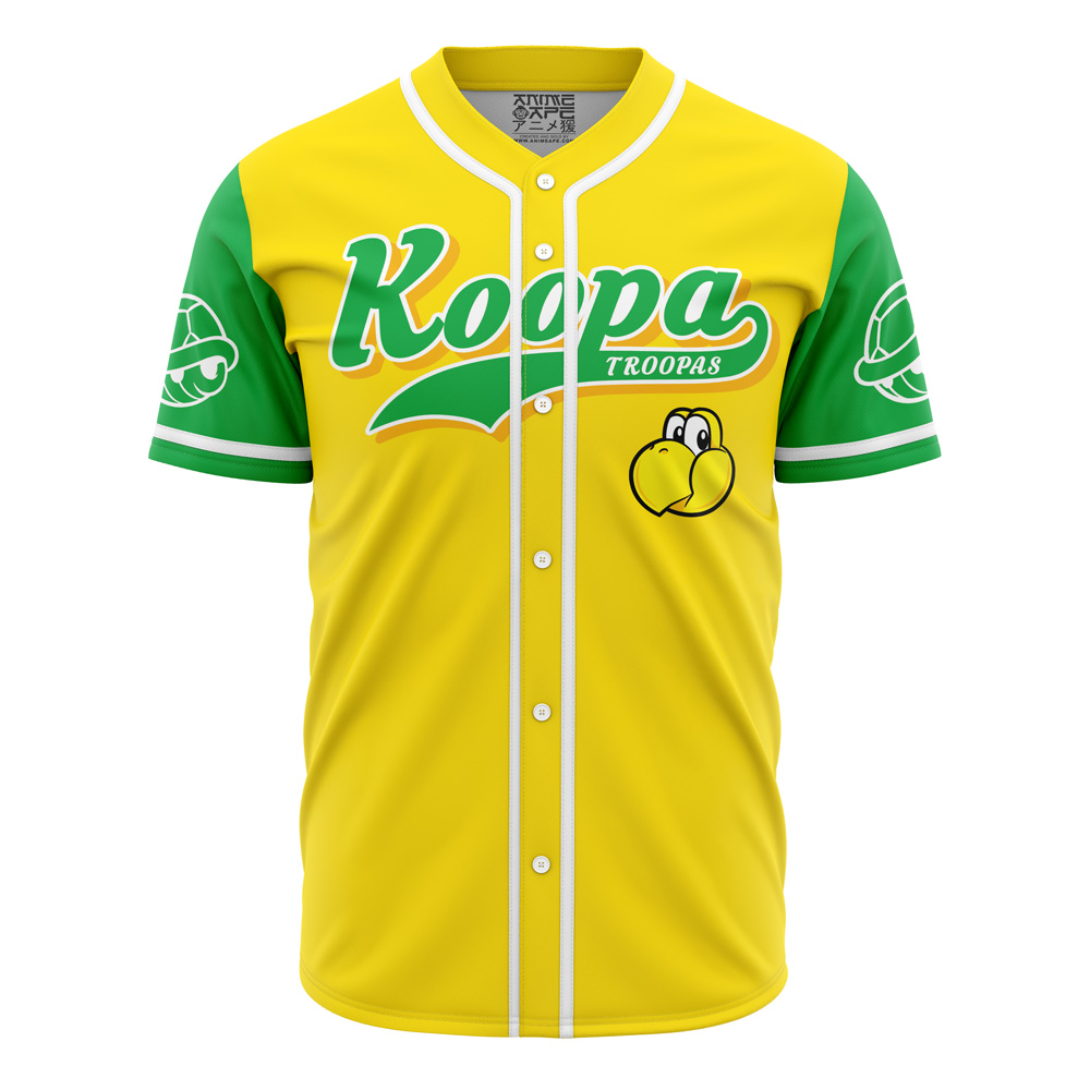 Mckenzieshoponline Koopa Troopas Mario Bros Personalized Baseball Jersey For Fans