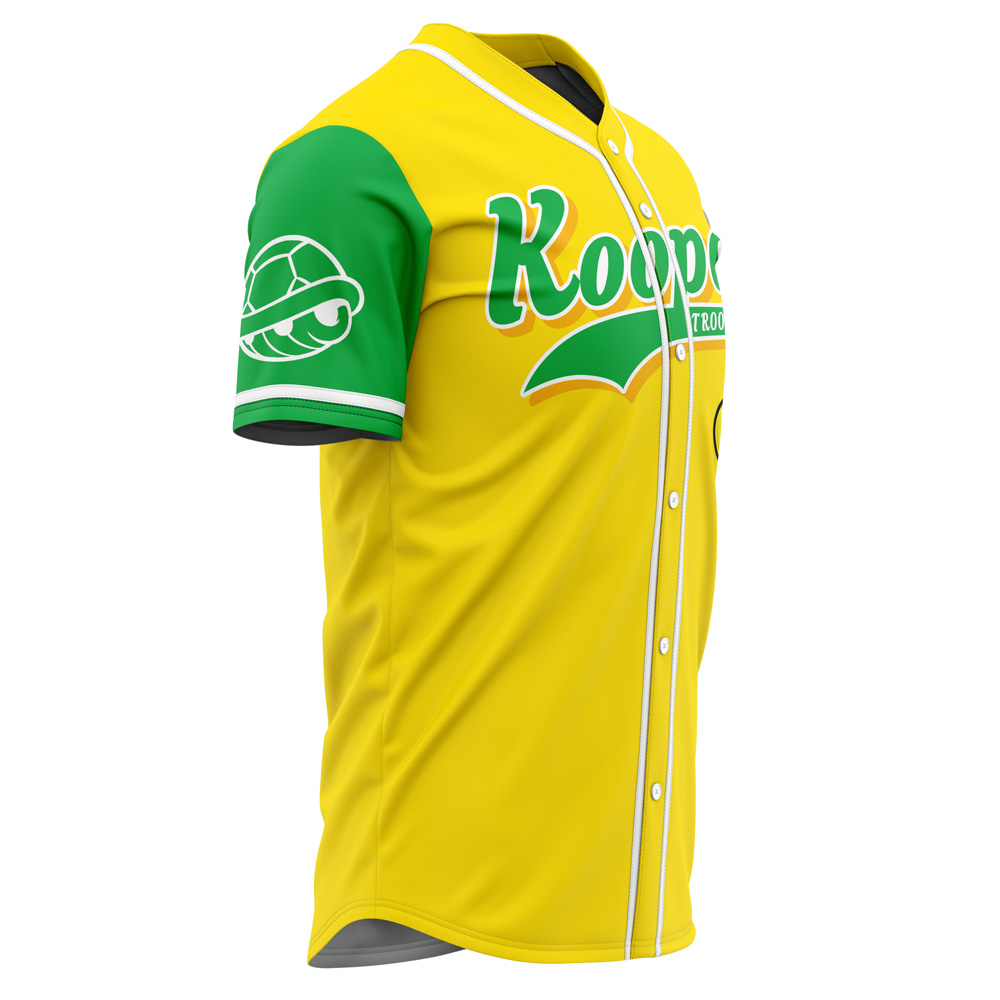 Mckenzieshoponline Koopa Troopas Mario Bros Personalized Baseball Jersey For Fans - Image 2