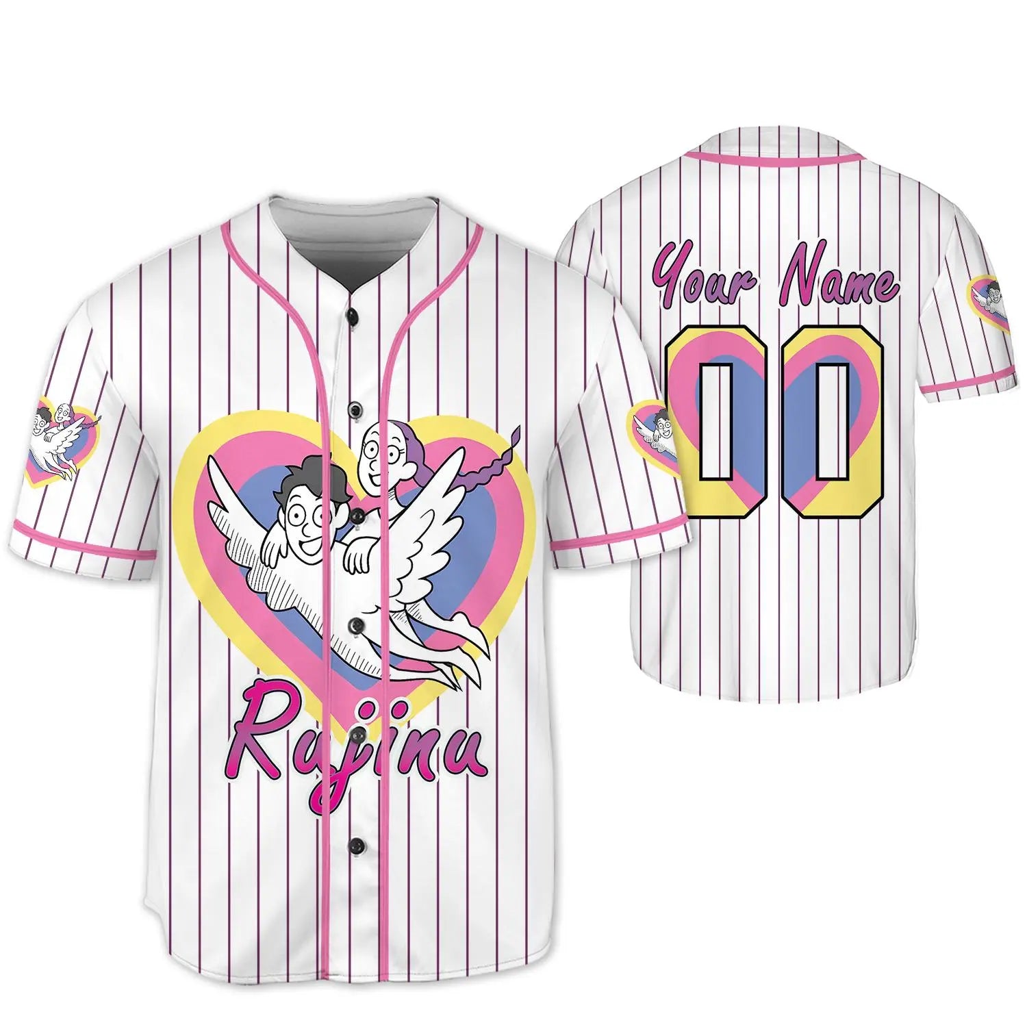 Mckenzieshoponline Kpop Demon Hunter Rujinu Personalized Baseball Jersey For Fans