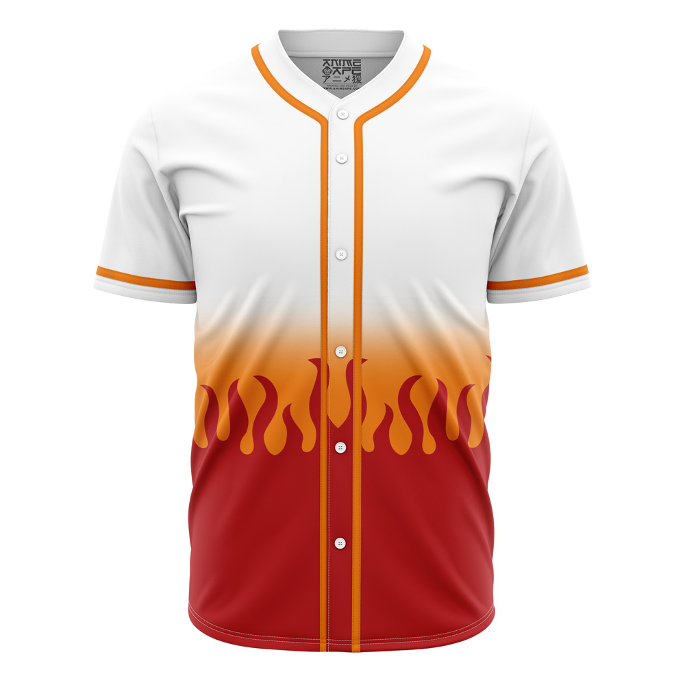 Mckenzieshoponline Kyojuro Rengoku Demon Slayer Personalized Baseball Jersey For Fans
