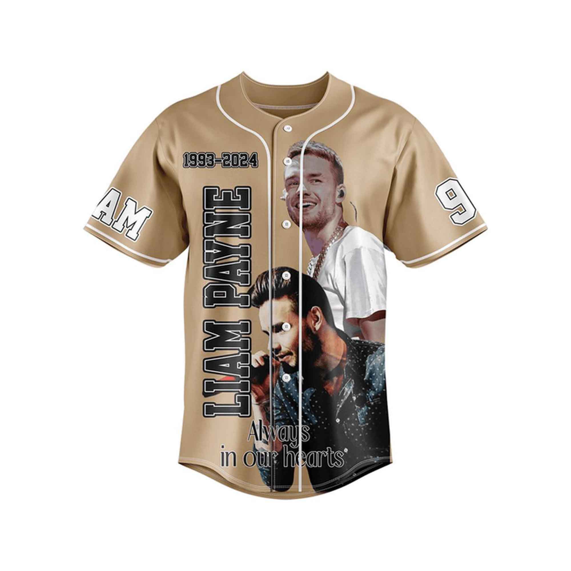 Mckenzieshoponline Liam Payne Personalized Baseball Jersey For Fans - Image 4