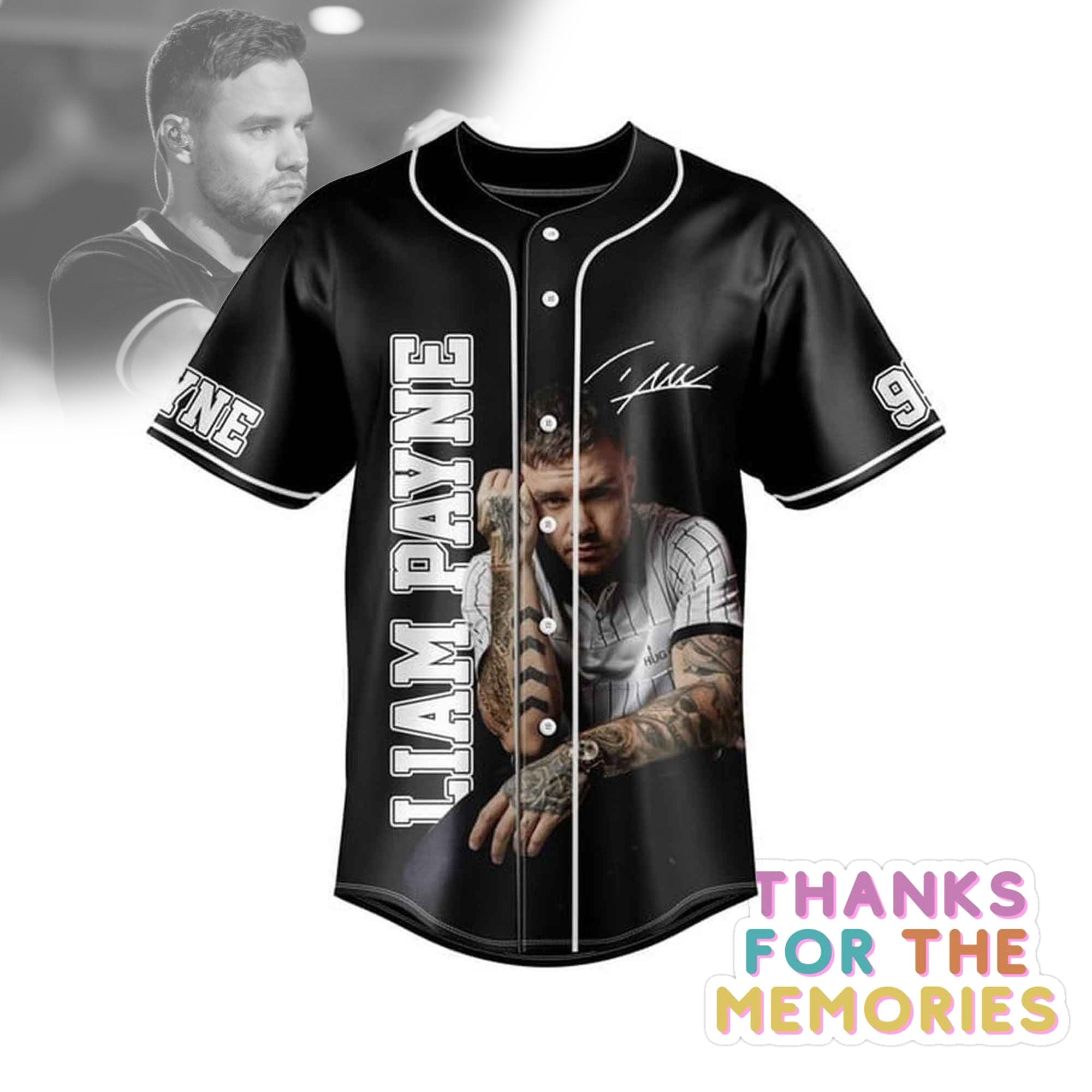 Mckenzieshoponline Liam Payne Personalized Baseball Jersey For Fans - Image 4