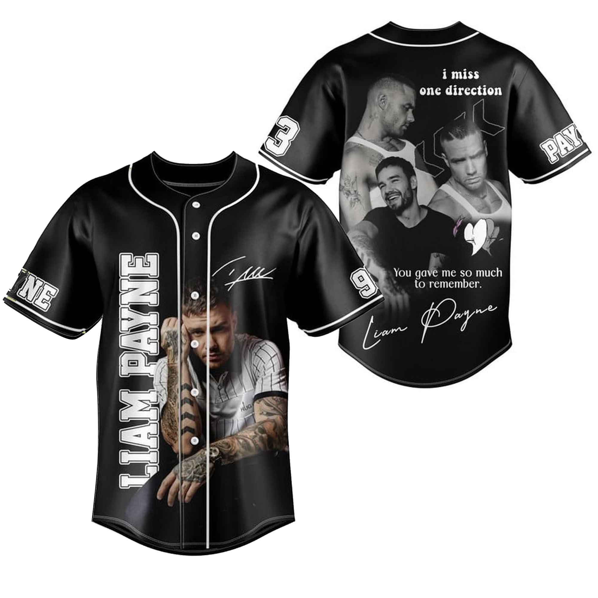 Mckenzieshoponline Liam Payne Personalized Baseball Jersey For Fans - Image 2