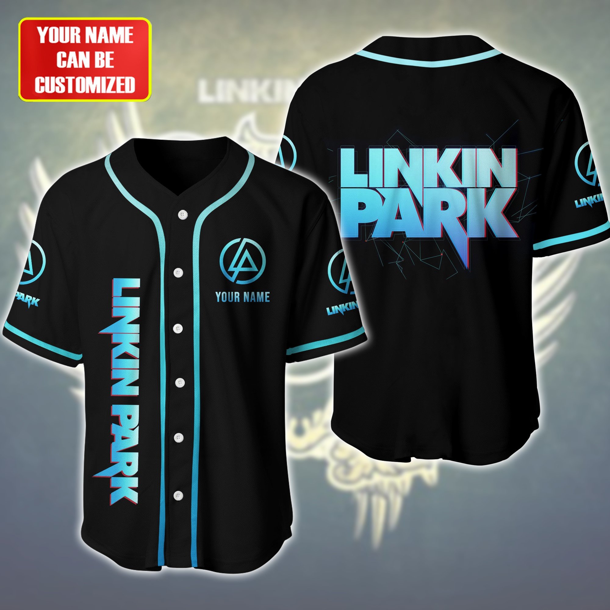 Jerseytrend Linkin Park Band Personalized Baseball Jersey For Fans