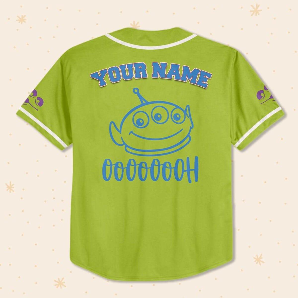 Mckenzieshoponline Little Alien Toy Story Personalized Baseball Jersey For Fans - Image 4