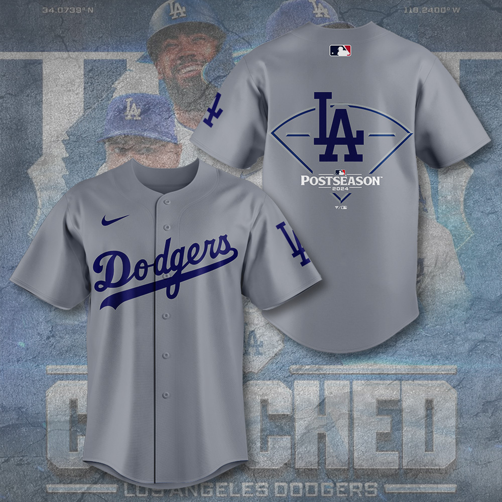 Jerseytrend Los Angeles Dodgers MLB Personalized Baseball Jersey For Fans