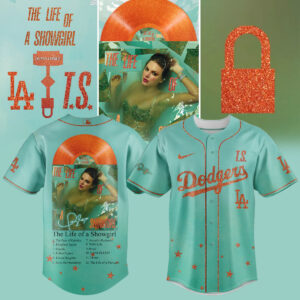 Mckenzieshoponline Los Angeles Dodgers MLB x The Life of a Showgirl Personalized Baseball Jersey For Fans