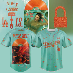 Mckenzieshoponline Los Angeles Dodgers MLB x The Life of a Showgirl Personalized Baseball Jersey For Fans