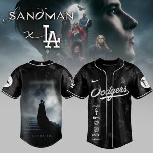 Mckenzieshoponline Los Angeles Dodgers MLB x The Sandman Personalized Baseball Jersey For Fans