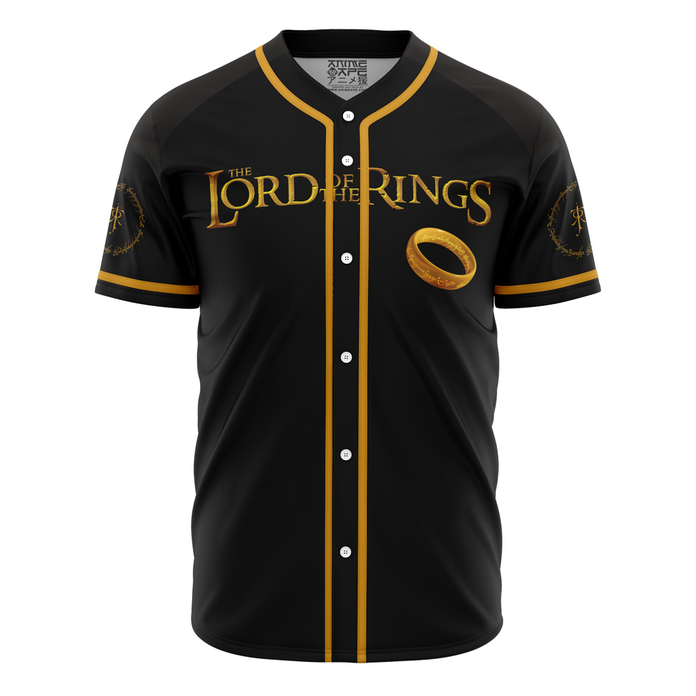 Mckenzieshoponline LOTR Symbol Lord of the Rings Personalized Baseball Jersey For Fans