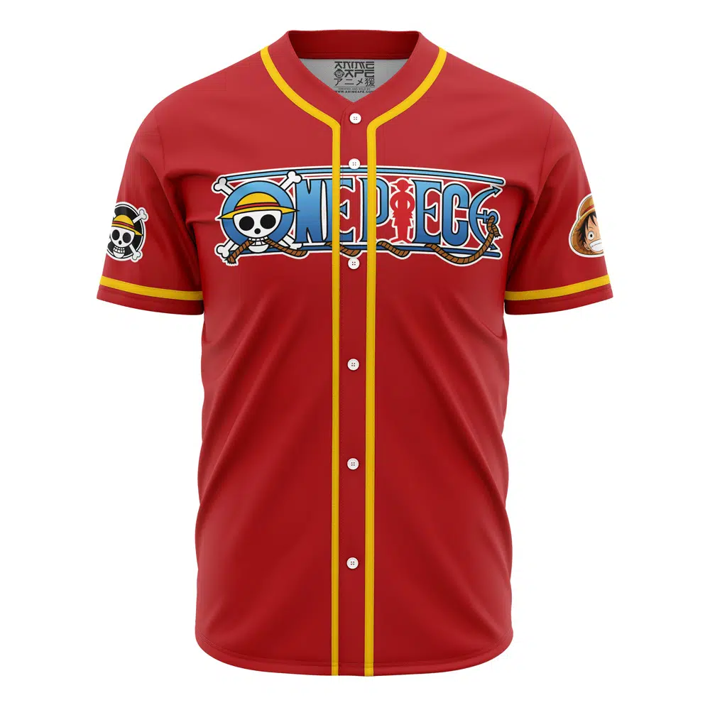 Mckenzieshoponline Luffy One Piece Personalized Baseball Jersey For Fans - Image 2