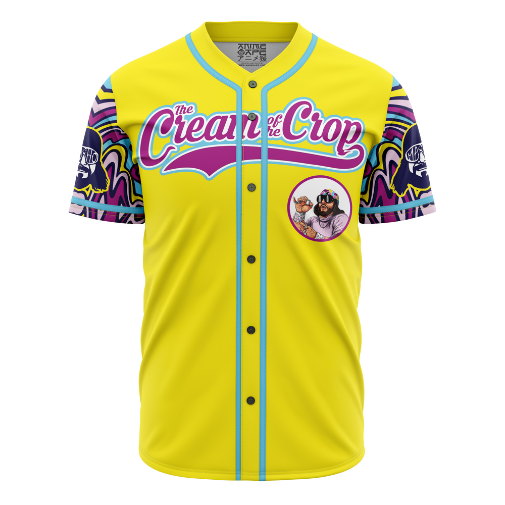 Mckenzieshoponline Macho Man The Cream of the Crop Personalized Baseball Jersey For Fans