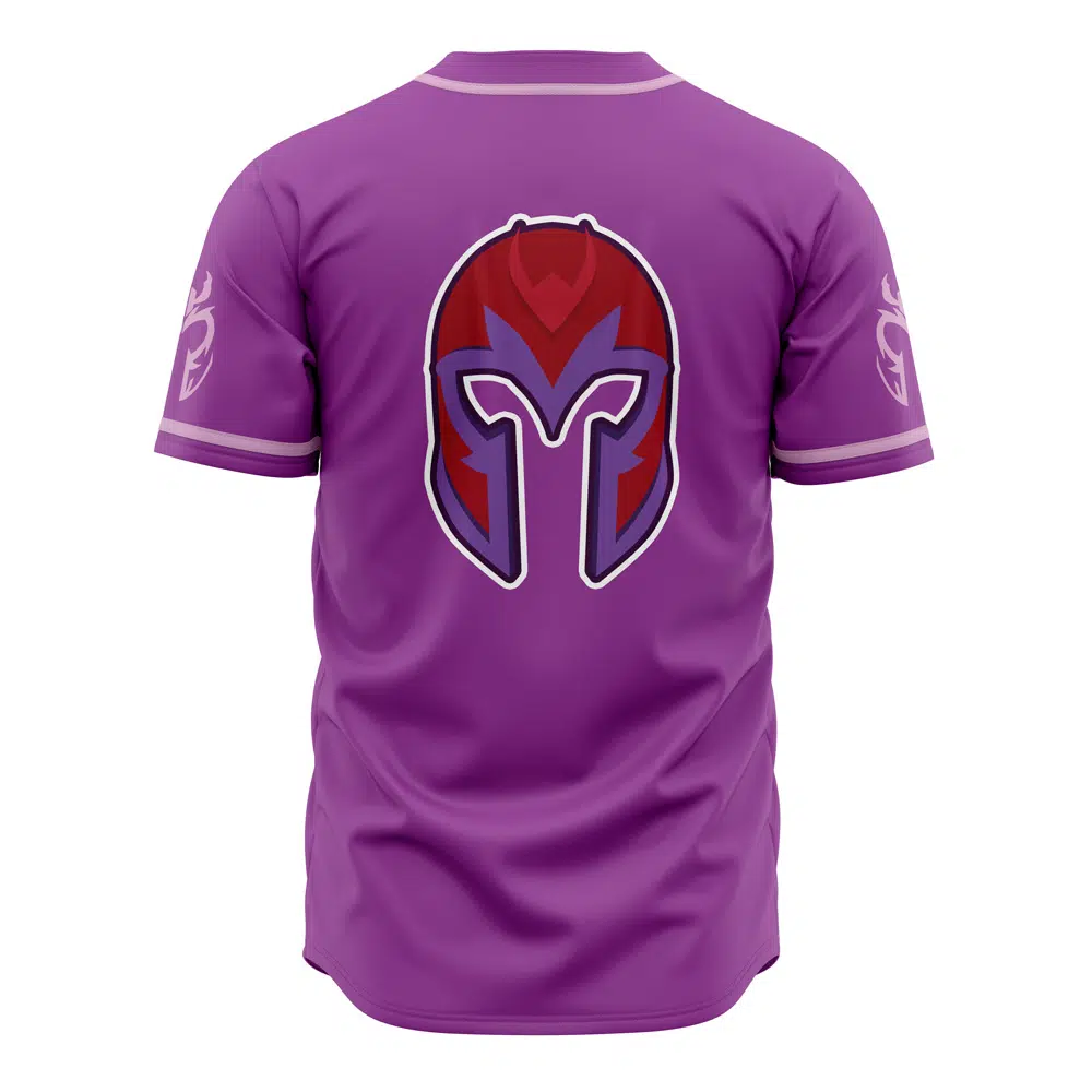 Mckenzieshoponline Magneto X-Men Marvel Personalized Baseball Jersey For Fans - Image 2
