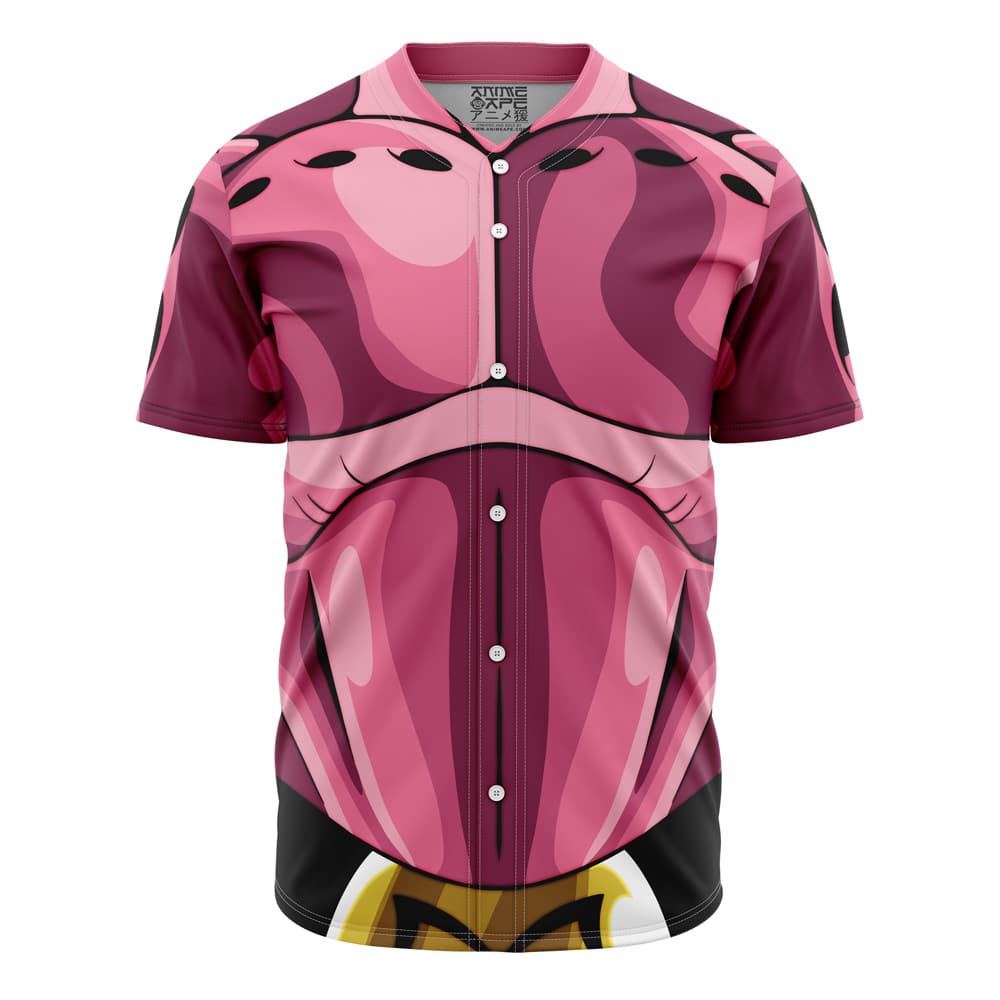 Mckenzieshoponline Majin Buu 3D Skin Cosplay Dragon Ball Z Personalized Baseball Jersey For Fans