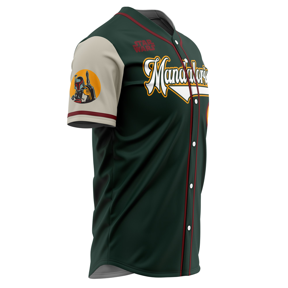 Mckenzieshoponline Mandalorians Boba Fett Star Wars Personalized Baseball Jersey For Fans - Image 4