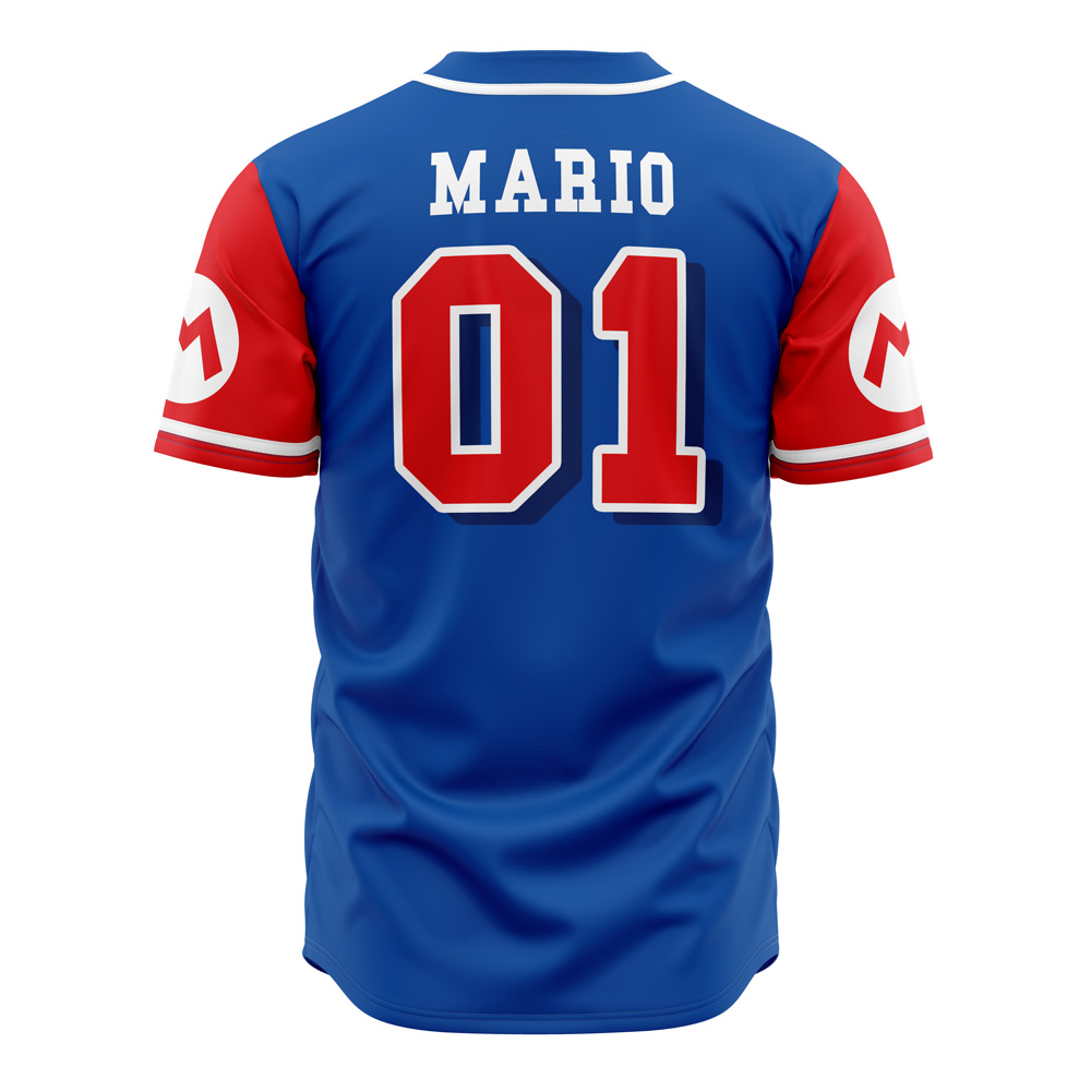 Mckenzieshoponline Mario Mario Bros Personalized Baseball Jersey For Fans - Image 3
