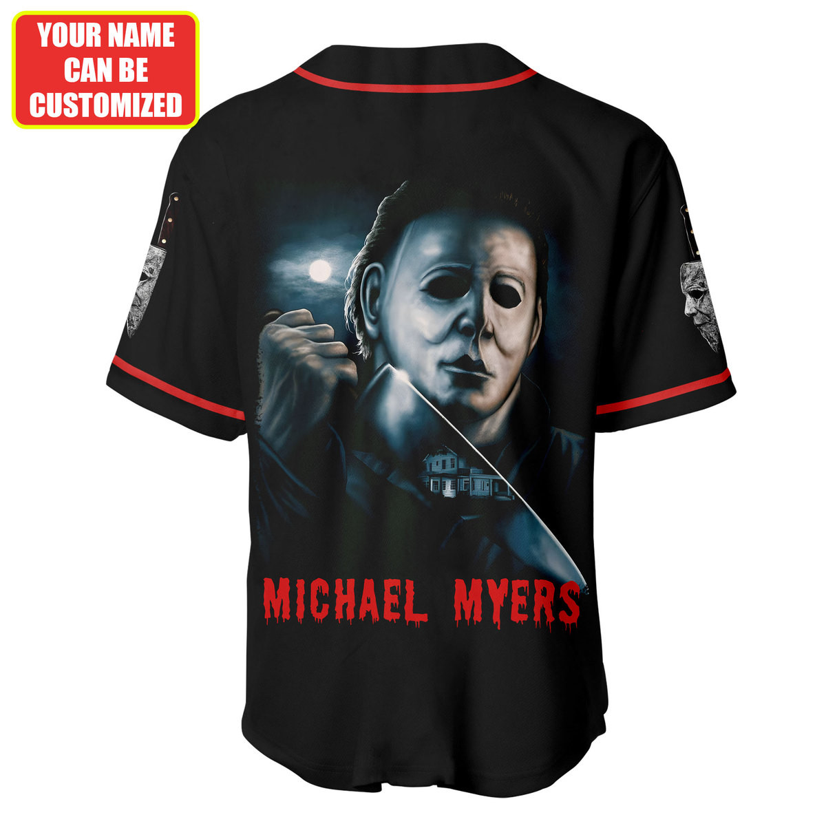 Jerseytrend Michael Myers Halloween Personalized Baseball Jersey For Fans - Image 6