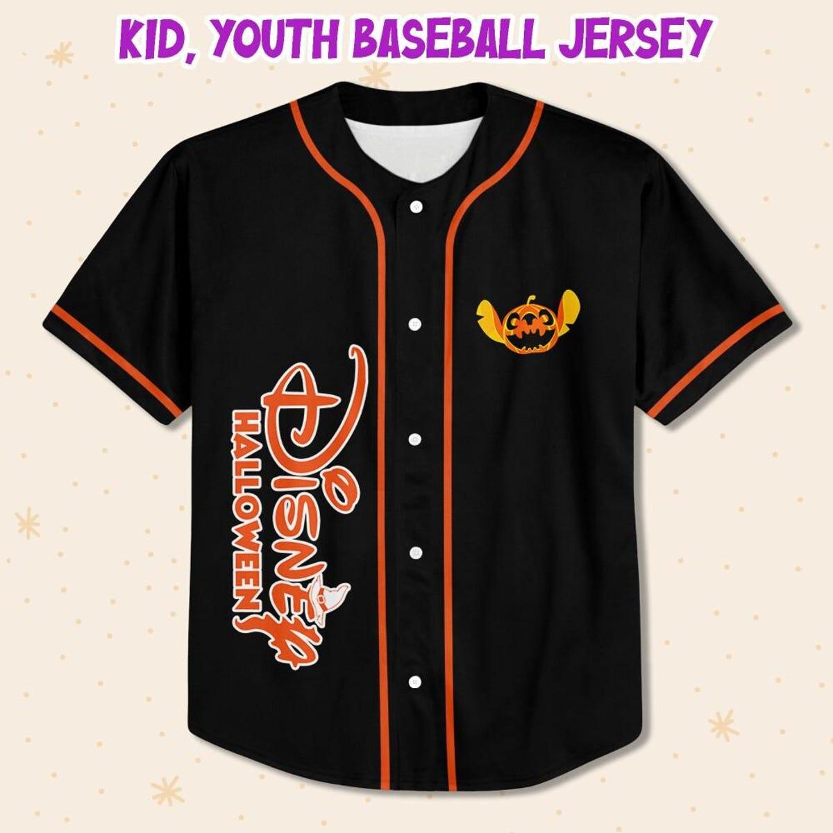 Mckenzieshoponline Mickey Mouse And Friends Halloween Personalized Baseball Jersey For Fans - Image 3