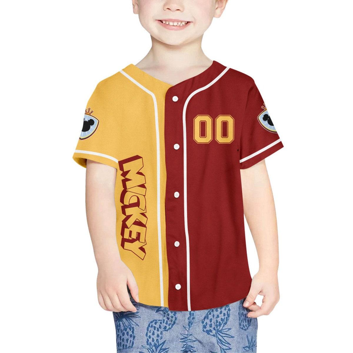 Mckenzieshoponline Mickey Rugby Red Sports Disney Personalized Baseball Jersey For Fans - Image 5