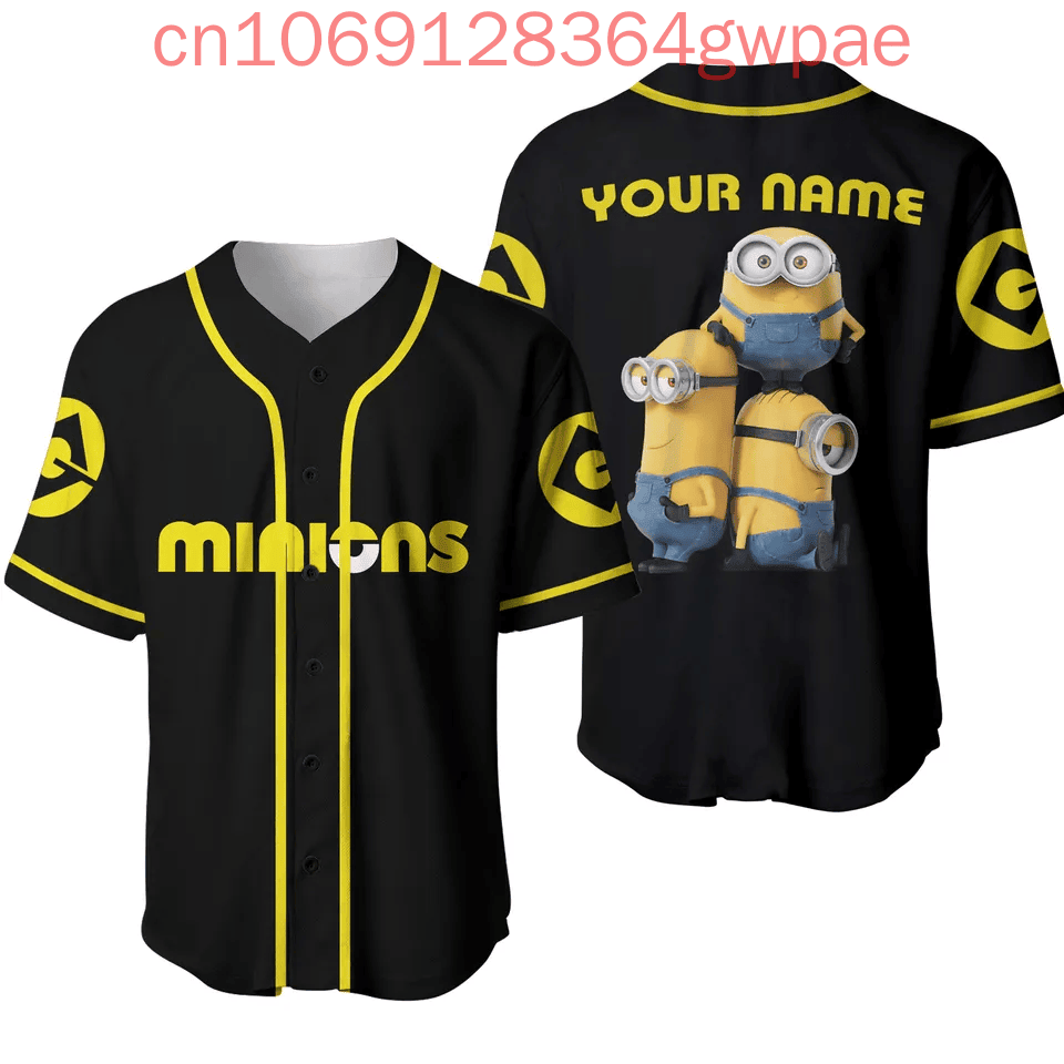 Mckenzieshoponline Minions Personalized Baseball Jersey For Fans