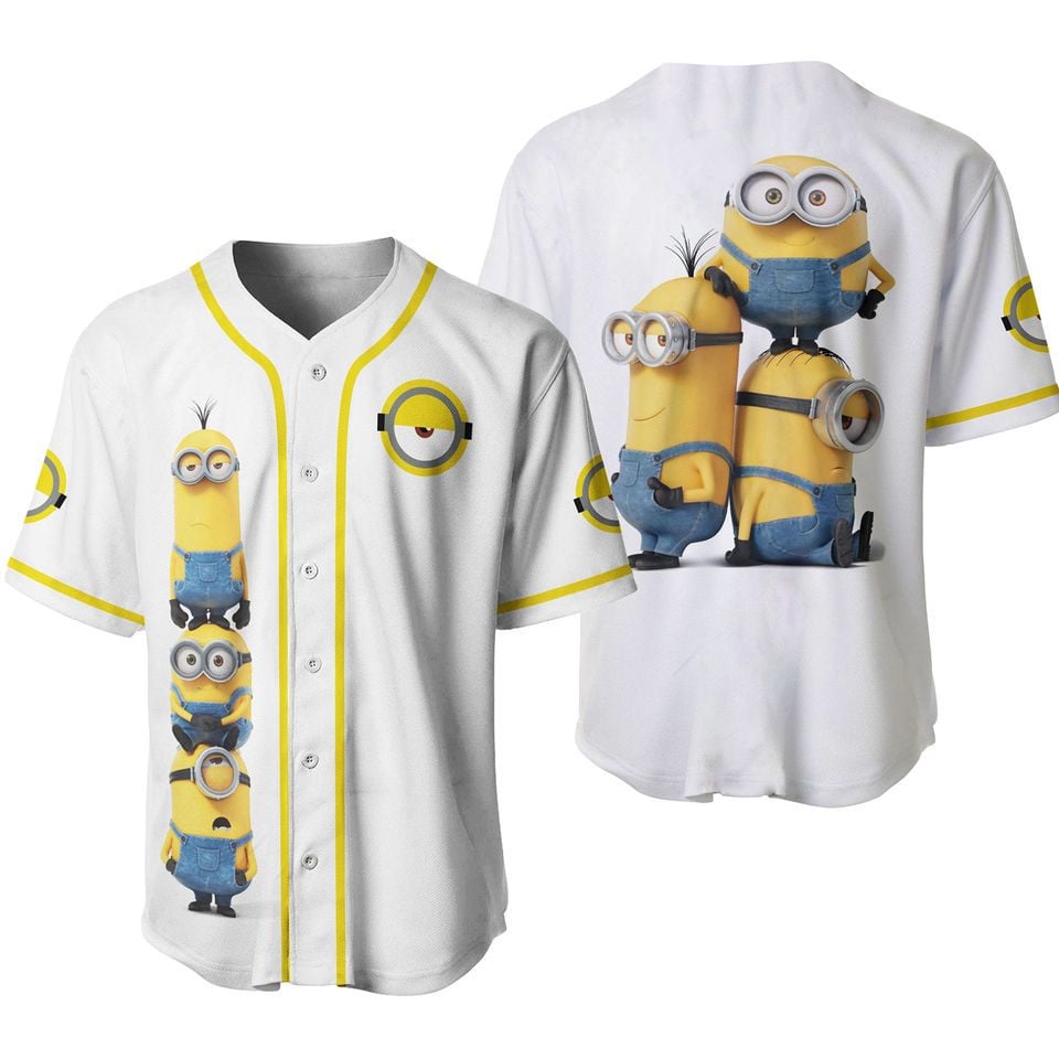 Mckenzieshoponline Minions Personalized Baseball Jersey For Fans
