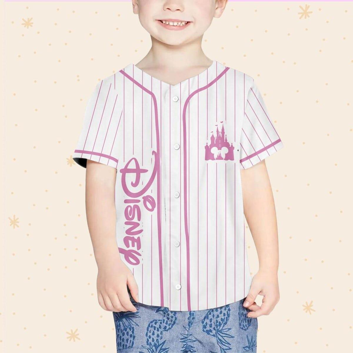 Mckenzieshoponline Minnie Mouse Halloween Magic Kingdom Disneyland Personalized Baseball Jersey For Fans - Image 5