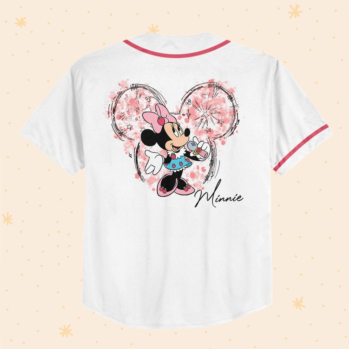 Mckenzieshoponline Minnie Music Kids Personalized Baseball Jersey For Fans - Image 4