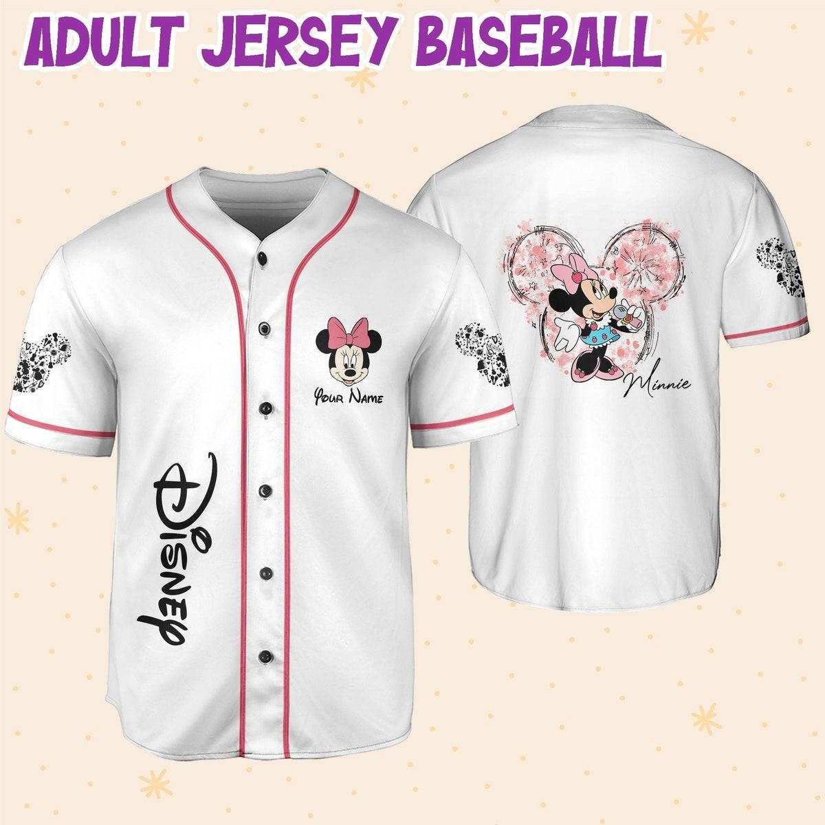 Mckenzieshoponline Minnie Music Kids Personalized Baseball Jersey For Fans - Image 7