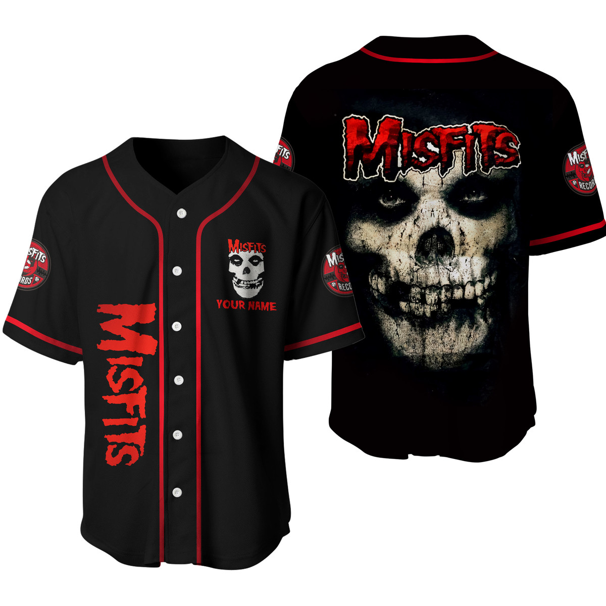 Jerseytrend Misfits Personalized Baseball Jersey For Fans - Image 3