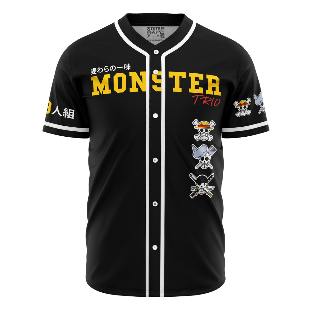 Mckenzieshoponline Monster Trio One Piece Personalized Baseball Jersey For Fans